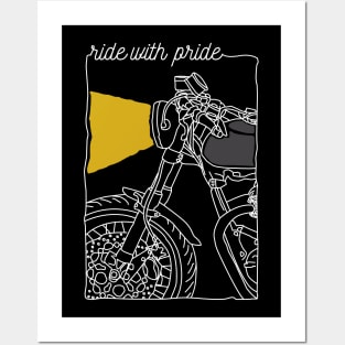 Ride with Pride Posters and Art